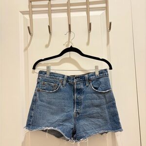 Levi's 501 Blue Jean Shorts